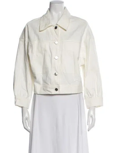 Pre-owned Secular Denim Jacket In Neutral