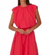 Secular Lya Relaxed Shirt In Red In Red