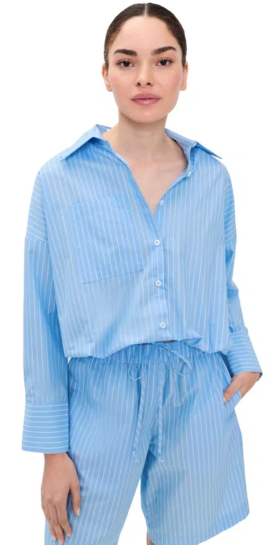 Secular Nora Shirt Blue Stripe