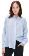 Secular Sutton Shirt Blue Stripe In Blue