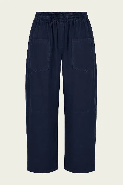 Secular Travis Pant In Navy In Blue