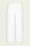 Secular Travis Pant In Washed White In White