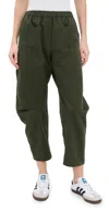 Secular Travis Solid Pant In Olive Green