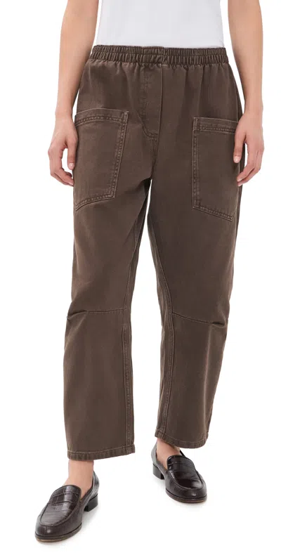 Secular Travis Pants Washed Chocolate