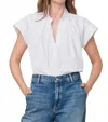 Secular Trinity Top In White In Multi