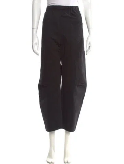 Pre-owned Secular Wide Leg Pants In Black