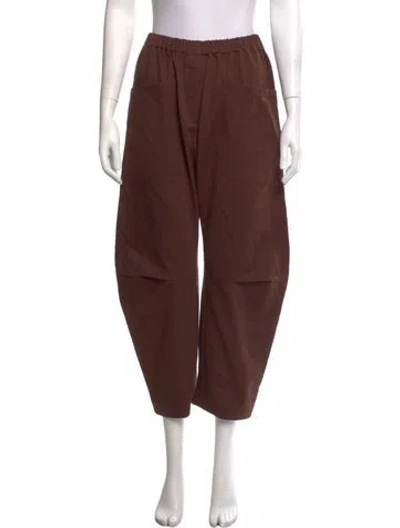Pre-owned Secular Wide Leg Pants In Brown