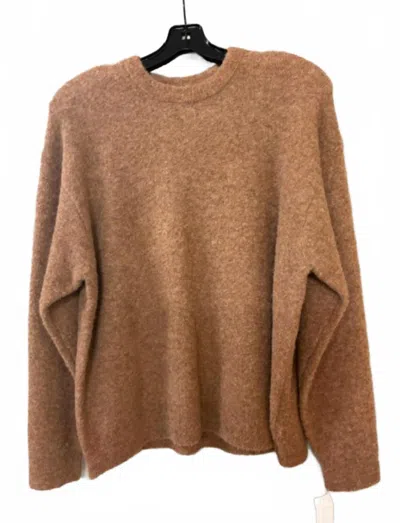 Secular Women's Camden Crewneck Sweater In Camel In Brown