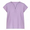 Secular Women's Trinity Top In Lavender In Purple