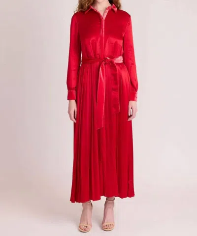 S'edge Adair Maxi Dress In Lipstick In Red