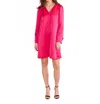 S'edge Alden Dress In Fuschia In Pink