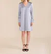 S'edge Alden Dress In Graphite In Pink