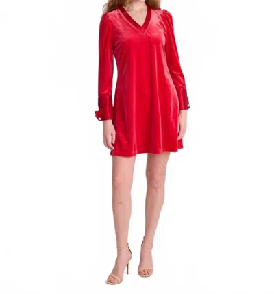 S'edge Alden Dress In Red