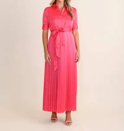 S'EDGE BECKETT DRESS IN BEGONIA