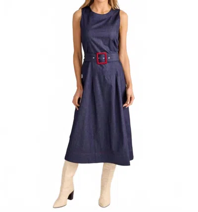 S'edge Camille Dress In Ink Blue