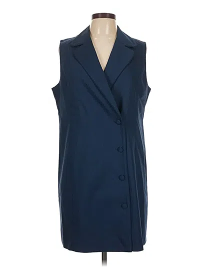 S'edge Casual Dress In Blue
