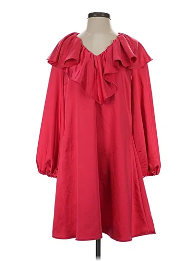Pre-owned S'edge Casual Dress In Red