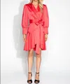 S'edge Cecelia Dress In Lipstick In Multi