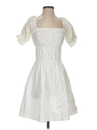 S'edge Cocktail Dress In White
