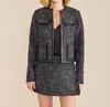 S'edge Coco Jacket In Sparkle In Multi
