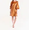 S'edge Colette Dress In Copper In Multi