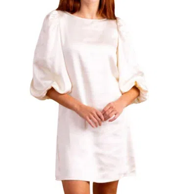 S'edge Colette Dress In Marshmellow In Multi