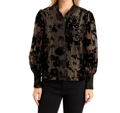 S'edge Constance Top In Black In Brown
