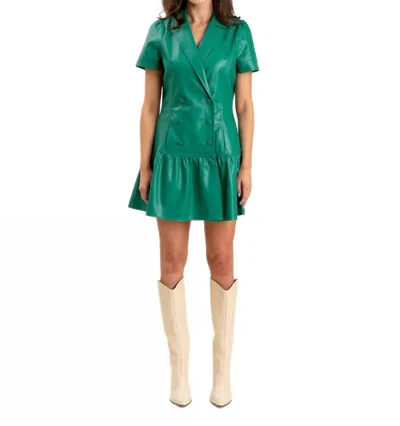 S'edge Dianna Dress In Dynasty Green In Multi