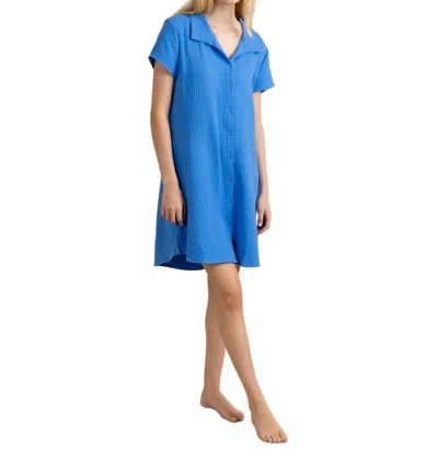 S'edge Graham Dress In Indigo In Blue