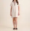 S'edge Hartford A-line Mini Dress In White In Multi