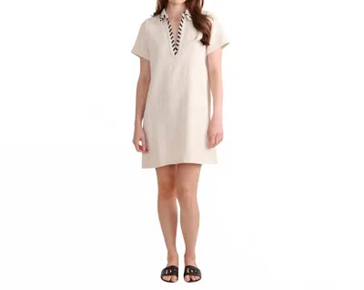S'edge Hartford Dress In Ivory In Gray