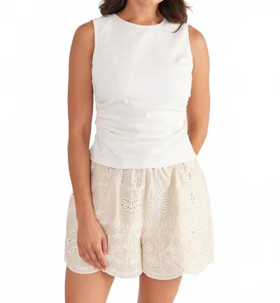 S'edge Jett Tank In Washed White