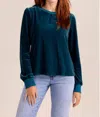 S'edge Britt Top In Jewel In Green