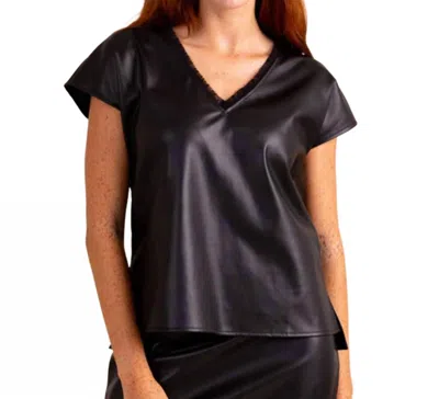 S'edge Joan Top In Black
