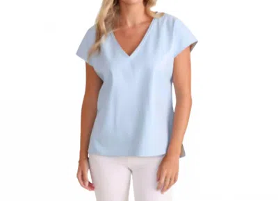 S'edge Joan Top In Cornflower In Blue