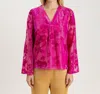 S'edge Jolie Top In Opera In Multi