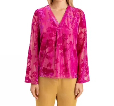 S'edge Jolie Top In Opera In Pink