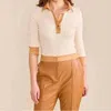 S'edge Lee Bodysuit In Creme In Multi