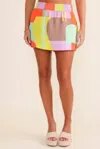 S'edge Leslie Skort In Palm Springs In Multi