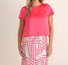 S'edge Mae Top In Pink