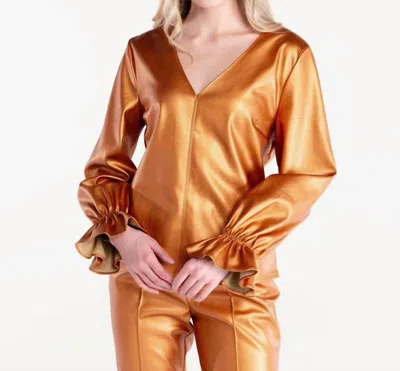 S'edge Murphy Top In Cooper In Multi