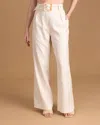 S'edge Peyton Straight Leg Pants In Bone In Beige