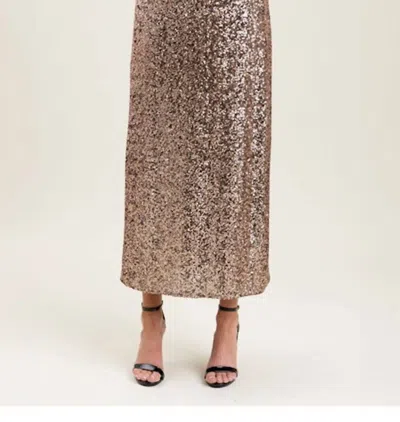 S'EDGE RHODES SKIRT IN BRONZE