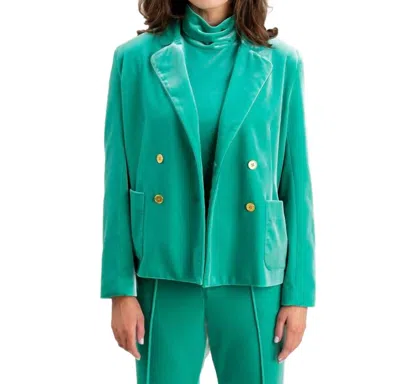 S'edge Steph Blazer In Dynasty Green
