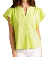 S'edge Tara Top In Lime Green In Green