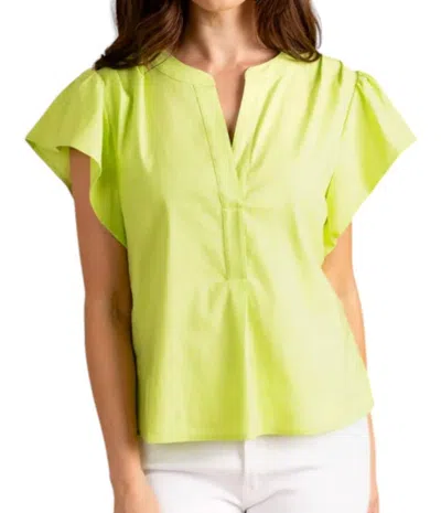 S'edge Tara Top In Lime Green