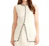 S'edge Taylor Jacket In Ivory In White