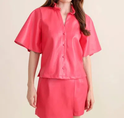 S'edge Women's Kara Top In Begonia In Pink