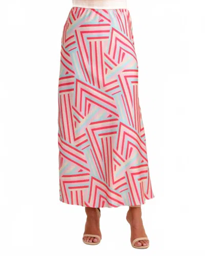 S'edge Women's Rhodes Skirt In Art Basel In Pink
