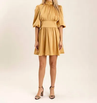 S'edge Zita Dress In Antique In Silver